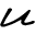 u