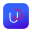 u