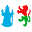b