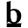 b