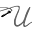 u