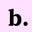 b