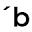 b