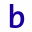 b