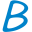 b