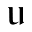 u