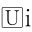 u