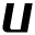u
