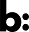 b