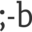 b