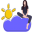 u