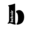 b