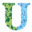 u
