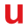 u