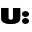 u