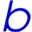 b