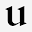u