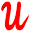 u