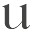 u