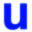 u