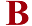 b